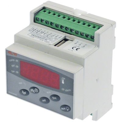 electronic controller ELIWELL type EWDR983/CSLX model DR38CF0SCD700 70x85mm 230V voltage AC