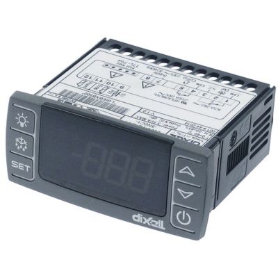 electronic controller DIXELL XR40CX-5N0C1 71x29mm 230V voltage AC NTC/PTC relay outputs 2 NO-20A(8)
