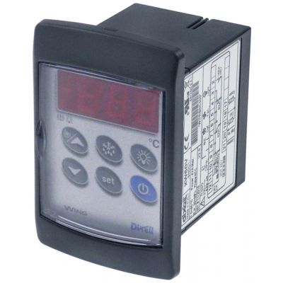 electronic controller DIXELL XW60V-5N0C1 55x70mm built-in depth 59mm 230V voltage AC NTC/PTC