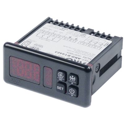 electronic controller AKO type AKO-D14423 71x29mm 230 V voltage AC NTC/PTC relay outputs 4 NO-5A(4)