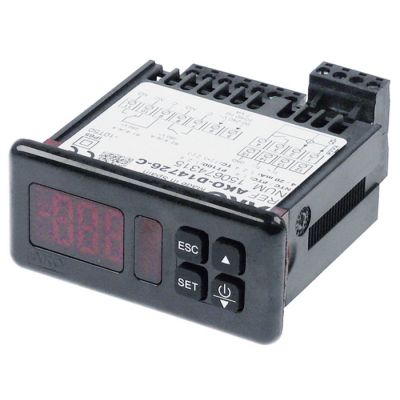 electronic controller AKO type AKO-D14726-C 71x29mm 90-240V voltage AC
