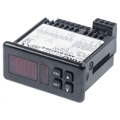 electronic controller AKO type AKO-D14729-C 71x29mm 90-240V voltage AC