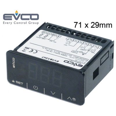 Termostat digital EVERY CONTROL Touch Screen, tip EV3B33N7, 230 V, cu 3 relee, senzor compatibil NTC - 378445