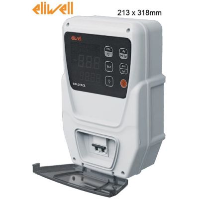 electronic controller ELIWELL type EWRC 500 NT 2HP model RTC HACCP 4D W/B 213x318mm 230V voltage AC