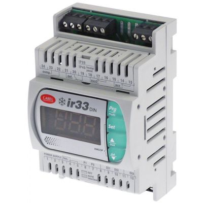 electronic controller CAREL DN33C0HB00 115-230V AC NTC -50 up to +99°C display 3½ digits