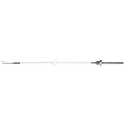 Sonda de temperatura PT500, -100 +450 °C, ø 6x73 mm, cu 2 fire, filet 1/4" - 379047