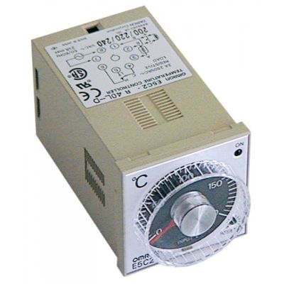 electronic controller OMRON type E5C2-R40L-D 45x45mm 230V AC TC/J