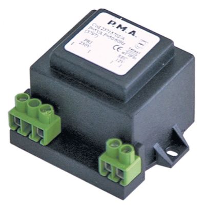 Transformator primar 230 V, secundar 12 V, putere 5 VA, secondara 0,4 A, 50 Hz -379195