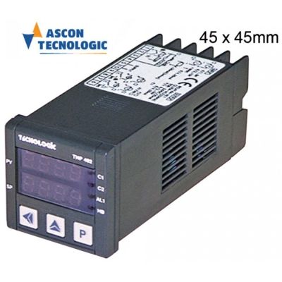Controller temperatura TECNOLOGIC TLK49 HCR, -200 +850 °C, sonde Pt100/TC (J,K,S) - 379285