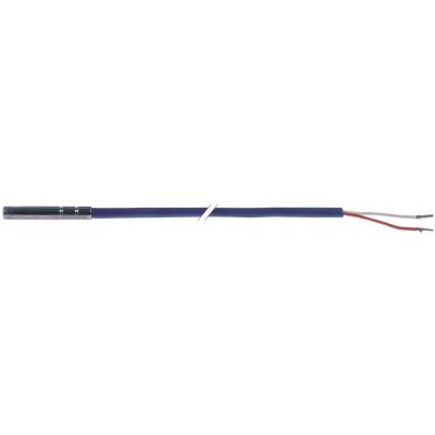 Sonda de temperatura NTC 10 KOhm la 20°C, cablu siliconic 1500 mm, bulb ø 6x40 mm, - 40 + 110 °C - 379458