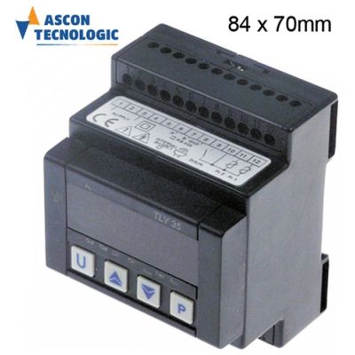 electronic controller TECNOLOGIC type TLY35HSR 84x70mm 100-240V voltage AC NTC/PTC