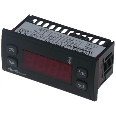 Termometru ELIWELL EM300, -50 +110°C, 230V AC, fereastra montare 71x29mm - 379504
