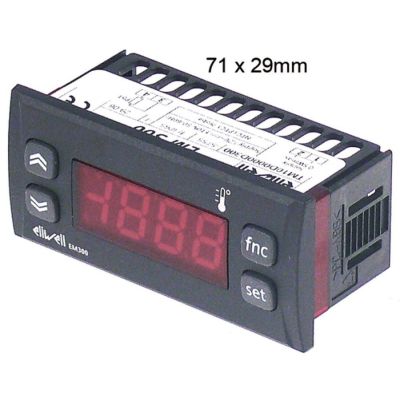Termometru ELIWELL tip EM300, -55+140 °C, L 71x29 mm, 12 V, AC/DC - 379545