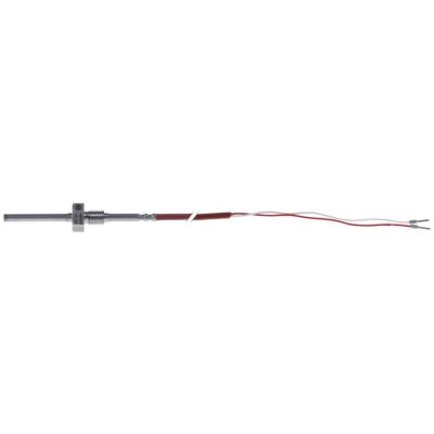 Sonda temperatura Pt100, -100 +450°C, bulb ø 4 x 75 mm, cablu silicon 1.2 m - 379777