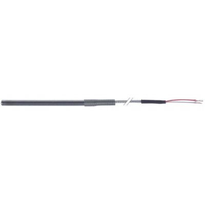 Senzor temperatura PT100, cu 2 fire, bulb ø 6x100 mm, cablu 1,4 m, -200 +600°C - 379787