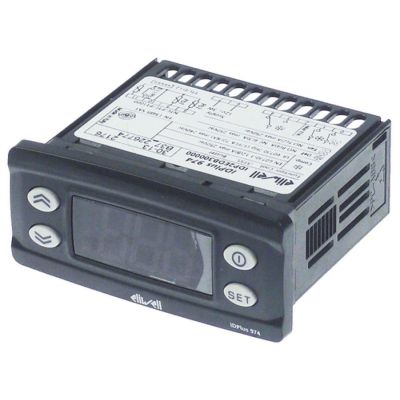 electronic controller ELIWELL type IDPlus 974 model IDP2EDB300000 71x29mm 12V voltage AC/DC