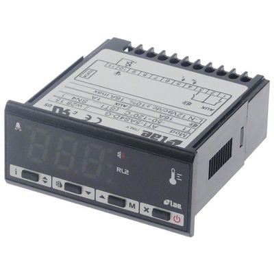 electronic controller LAE type AT1-5AS4D-G 71x29mm 12 V voltage AC/DC NTC/PTC relay outputs 2