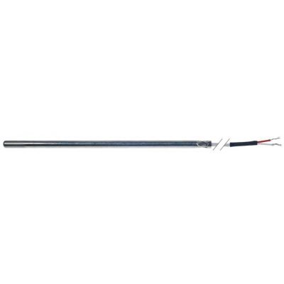 Sonda de temperatura PT1000, TERM0019, -70 +500°C, bulb ø 6x180 mm, cablu vetrorex 1,7 m - 379944