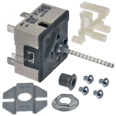 Regulator de energie 240V, 15A, ax ø 6x4,6 mm - 380042