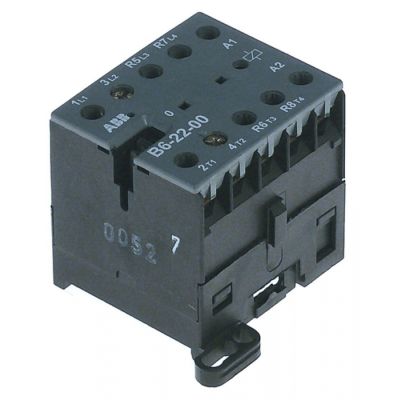 Contactor B7-40-00, cu 4 contacte 4 NO, comanda in 230 V, rezistiv 20 A, motor (AC3 / 400 V) 12 A / 5,5 kW - 380092