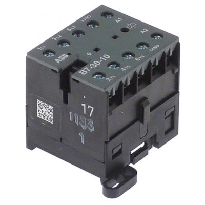 Contactor ABB B6-30-10 / B7-30-10, resistiv 20A, 230VAC (AC3/400V), inductiv 12A/5.5kW, contacte 3NO + 1NO, bobina 230V - 380100