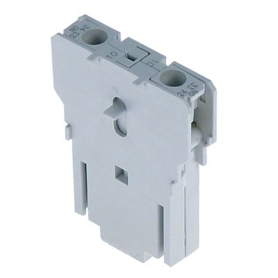 Contact auxiliar GE / AEG - HS05.10, contact 1 NO, 10 A, AC-12, conectare cu surub - 380240