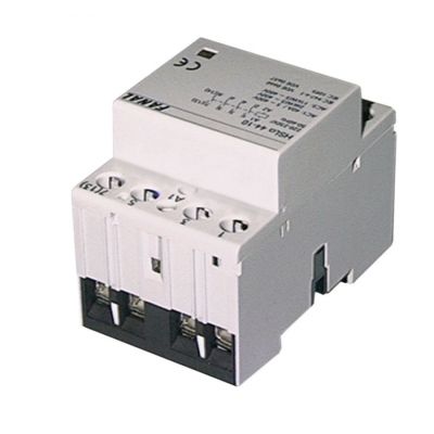 Contactor modular, 230 V, sarcina nominala 63 A, putere motor (AC3/400V) 8,5 kW - Cod 380275