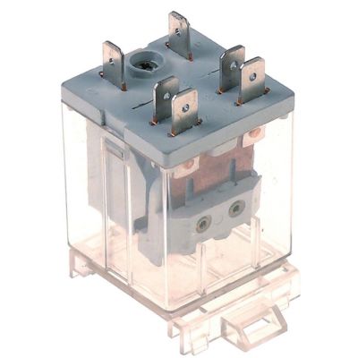 power relays 230V 1NC/1NO 20A connection flat plug - Code 380314