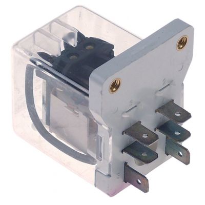 power relays 230V AC 3NO 16A connection flat plug - Code 380315
