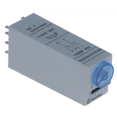 time relay FIBER 85.02.8.240 time domain 0,05s - 100h 230-240VAC 10A mm 2CO