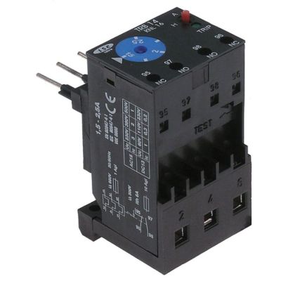 overload switch setting range 2,4-4A for contactors KNL6-30