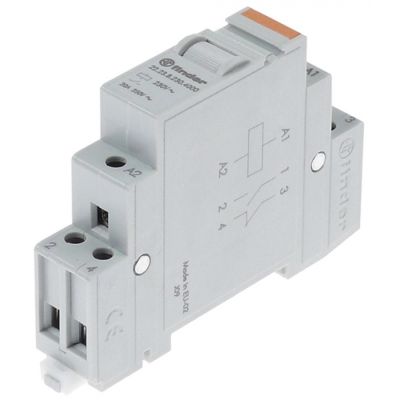 installation relay 1NO/1NC 230V AC 12A DIN rail kind of protection IP20