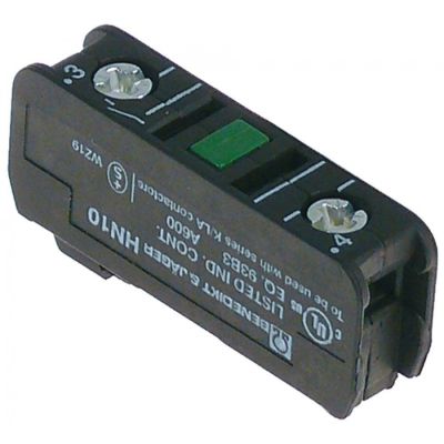 Contact auxiliar Benedikt & Jager HN01, cu contact 1 NI, AC15 10 A, model HN01 - 380677