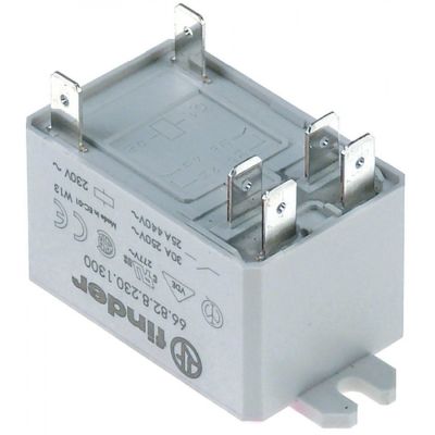 Releu FINDER 66.82.8.230.0300, 30A, 250V, comandat in 230V, 2 contacte 2 NO - 380687
