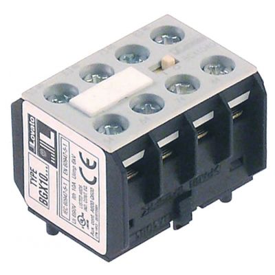 Contacte Auxiliare, contacte 2 ND/2 NI, AC1 10 A, pentru contactori model BG - Cod 380726