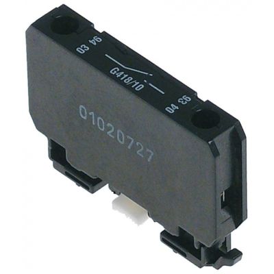 Contact auxiliar Lovato 11G41810, contact 1 NO, 10 A, pentru contactori serie BF - 380734
