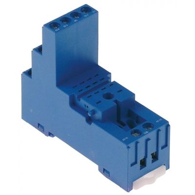 relay socket 2-poles measures 76,2x27x86,1mm 250V - Code 380803