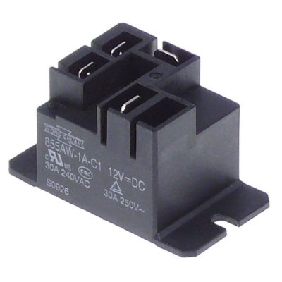 Releu SHANGFANG 12VDC, 30A, contact 1NO, conectori 6.3mm - 380867