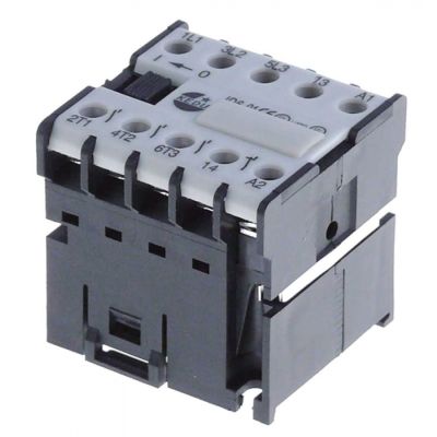 Contactor, 230 V, sarcina nominala 16 A, contacte principale 2 ND/2 NI, conectare cu surub - Cod 380873