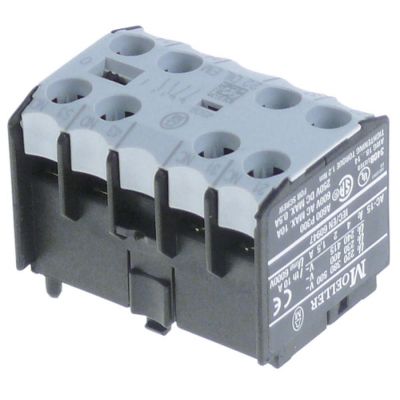 Contacte Auxiliare, contacte 2 ND/2 NI, AC15 10 A, pentru contactoare DILEM/DILER - Cod 380875