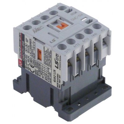 power contactor resistive load 20A 230VAC (AC3/400V) 5A/2,2kW main contacts 3NO