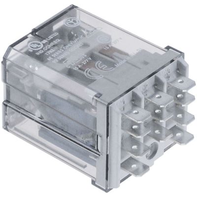 power relays FINDER 12VDC 16 A 3CO connection F6.3 manuf. no. 62.83.9.012.0009 250 V 3 -pole