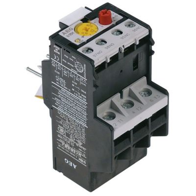 overload switch setting range 0,16-0,26A