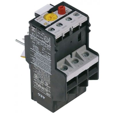 overload switch setting range 0,4-0,65A
