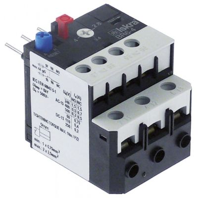 overload switch setting range 2,8-4A type BR6 for contactors K07C/K07M