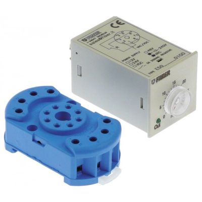 time relay FIBER time domain 1-10min 110-240VAC/12-48VDC 5A 1CO