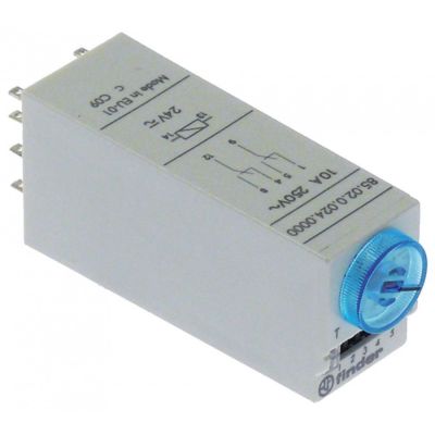 time relay FINDER 85.02.0.024.0000 time domain 0,05s - 100h 24V AC/DC 10A 2CO