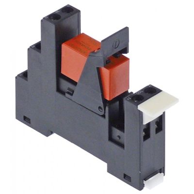 print relay 230 V voltage AC 2CO at 250V 8 A raster size 5 mm with socket