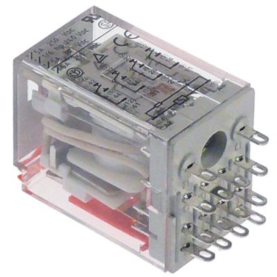 power relays CARLO GAVAZZI 24VAC 5 A 4CO connection F2 raster size 5mm