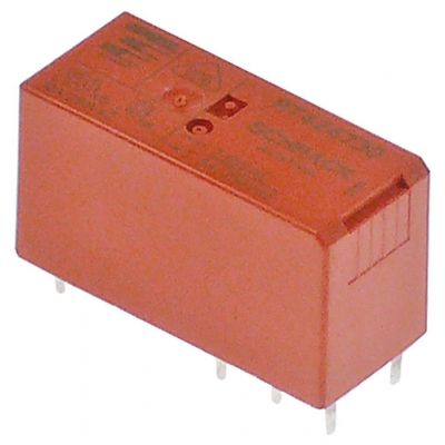print relay 230 V voltage AC 2CO 2 -pole at 250V 8 A connection pins raster size 5 mm